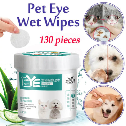 Pet Wet Wipes Gentle and Effective Cleaning