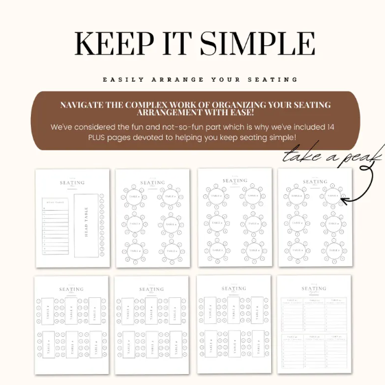 Wedding Planner Template Bundle Editable Wedding Planning Book Day Of Wedding Binder Wedding Checklist Planner Wedding Day Planner