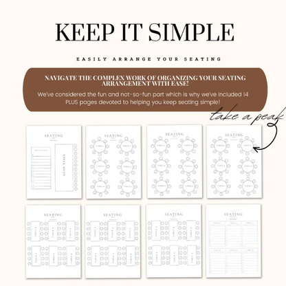 Wedding Planner Template Bundle Editable Wedding Planning Book Day Of Wedding Binder Wedding Checklist Planner Wedding Day Planner