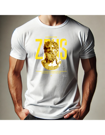 Zeus Street Gangster Wear Print T-Shirt Desighn Streetwear Collection – Bold, Trendy & Urban Fashion