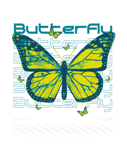 Butterfly Cropped T-Shirt Print Streetwear Collection – Bold, Trendy & Urban Fashion