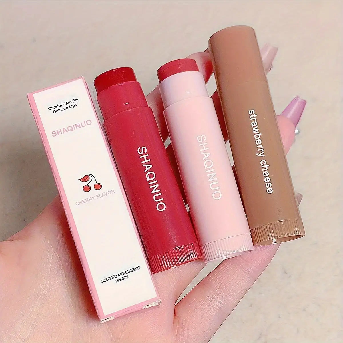 Korean Lip Balm Trio Deluxe