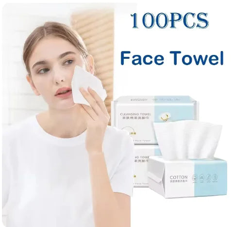 Disposable Face Cleanser Wipes Non-woven Fabric