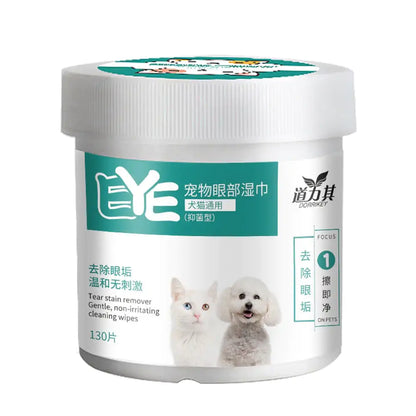 Pet Wet Wipes Gentle and Effective Cleaning