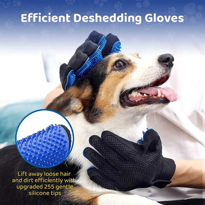 Pet Grooming Glove Relaxing Bonding Experience