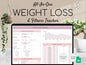 Weight Loss & Fitness Tracker | Google Sheets | Calorie Tracker | Meal Planner | Habit Tracker | Digital Workout PlannerlogoAnalyze listing