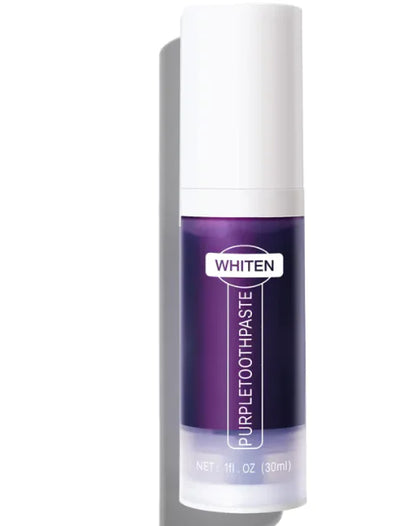 Purple Whitening Toothpaste for Bright Smile Repair