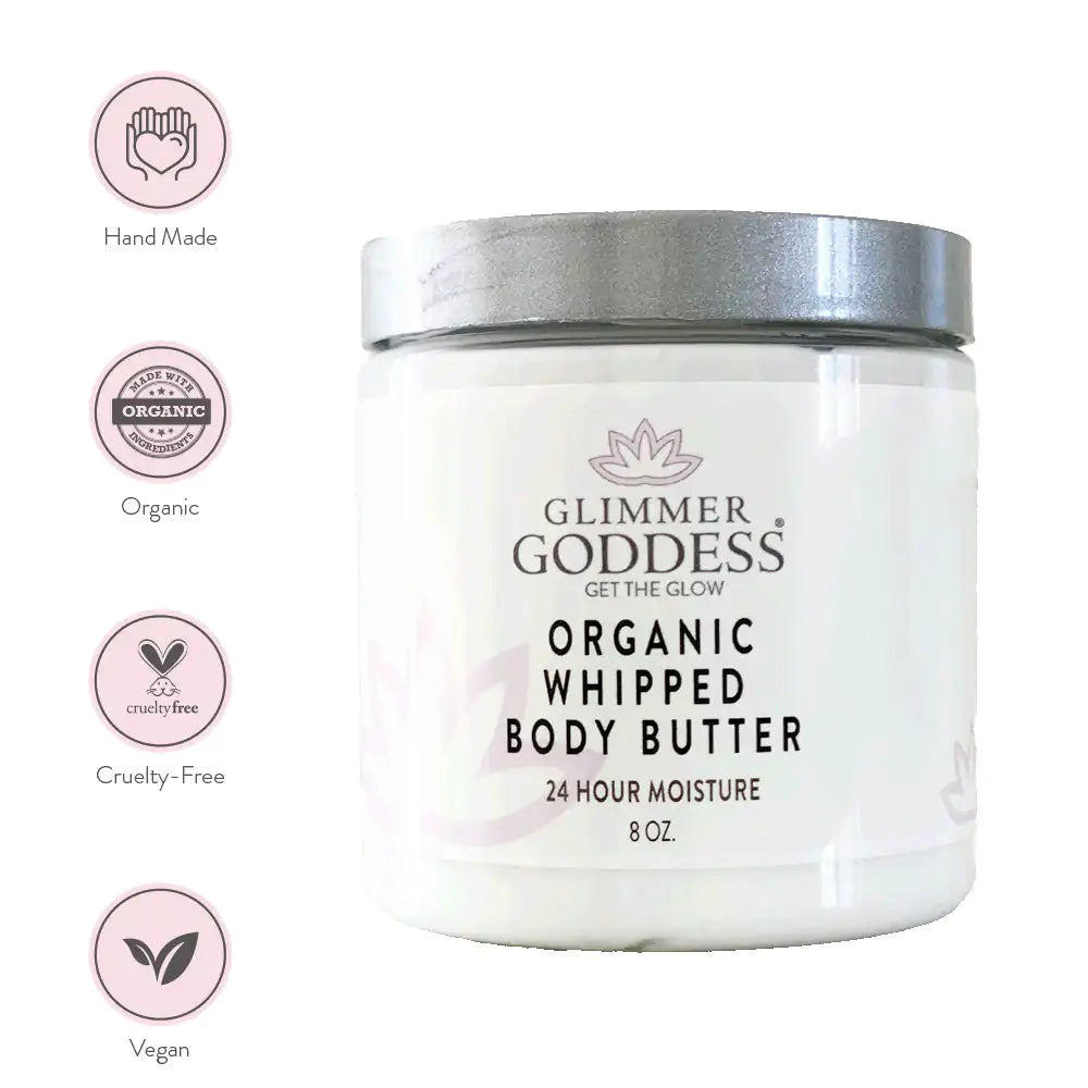 Organic Whipped Body Butter – Luxuriously Smooth & Deeply Moisturizing