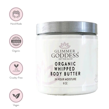 Organic Whipped Body Butter – Luxuriously Smooth & Deeply Moisturizing